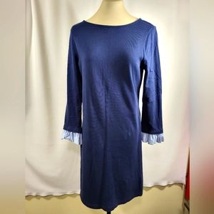 Beach Lunch Lounge navy mini dress  women's SP  #1202